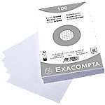 Exacompta Karteikarten 10203E 125 x 200 mm Weiß 12,7 x 20,3 x 2,5 cm 12 Stück von Exacompta