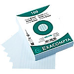 Exacompta Karteikarten 10819SE DIN A6 Himmelblau 10,7 x 15 x 2,5 cm 20 Stück von Exacompta