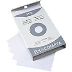 Exacompta Karteikarten 13202E 100 x 150 mm Weiß 10,2 x 15,3 x 2,5 cm 10 Stück von Exacompta