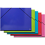 Exacompta Kunstmappe 25829E Karton 520mm x 720mm 5er-Packung sortiert von Exacompta
