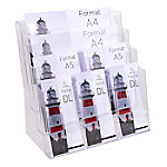 Exacompta Multi-Format-Literaturhalter Transparent Exacompta Multi-Format-Literaturhalter Transparent von Exacompta