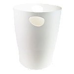 Exacompta Papierkorb Ecobin Weiß 15L 26,3 x 26,3 x 33,5 cm 8 Stück von Exacompta