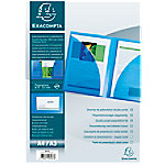Exacompta Prospekthüllen Twin File DIN A4 Weiß, Transparent Polypropylen Exacompta Prospekthüllen Twin File DIN A4 Weiß, Transparent Polypropylen von Exacompta