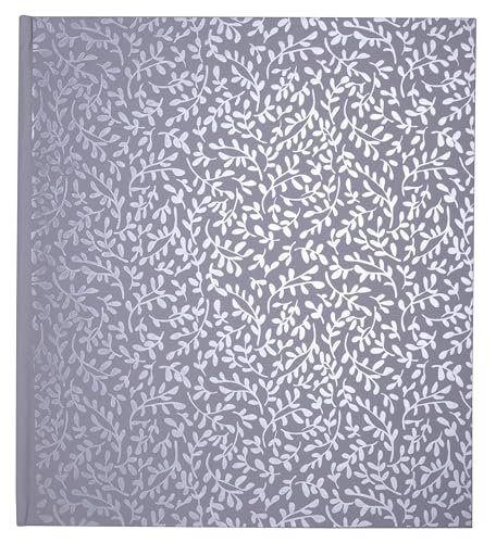 Exacompta - Ref. 16365E - 1 Fotobuch Authentik - 300 Fotos - 60 weiße Seiten - Format 29 x 32 cm - Einband mit blau grauem beschichtetem Papier überzogen von Exacompta