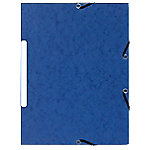Exacompta Sammelmappe 55472E DIN A4 Blau Karton 24 x 32 cm 50 Stück von Exacompta