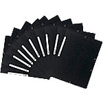 Exacompta Sammelmappe 55501SE DIN A4 Schwarz Beschichteter Manila Karton 24 x 32 cm 50 Stück von Exacompta