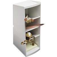 Exacompta Schreibtisch-Organizer Multitower weiß Polystyrol 4 Fächer 8,3 x 11,0 x 23,0 cm Exacompta Schreibtisch-Organizer Multitower weiß Polystyrol 4 Fächer 8,3 x 11,0 x 23,0 cm von Exacompta