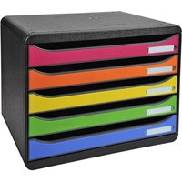 Exacompta Schubladenbox 308798D  DIN A4 quer 35,5 x 27,0 x 27,1 cm von Exacompta