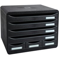 Exacompta Schubladenbox 307714D  DIN A4+ quer 35,5 x 27,0 x 27,1 cm von Exacompta