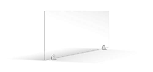 Exacompta Schutzwand Exascreen 140 x 60cm glasklar. Ideal für Schreibtische, Behörden, Kassen, Theken und Schalter zum Schutz vor Viren und Bakterien Trennwand Spuckschutz Hustenschutz Exacompta Schutzwand Exascreen 140 x 60cm glasklar. Ideal für Schreibtische, Behörden, Kassen, Theken und Schalter zum Schutz vor Viren und Bakterien Trennwand Spuckschutz Hustenschutz von Exacompta