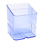 Exacompta Stifthalter 67710D Polystyrol Eisblau., Transparent 7,4 x 7,4 x 9,3 cm 10 Stück von Exacompta