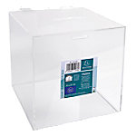 Exacompta Urne Transparent Mit abnehmbaren Deckel 21 x 21 x 21 cm von Exacompta