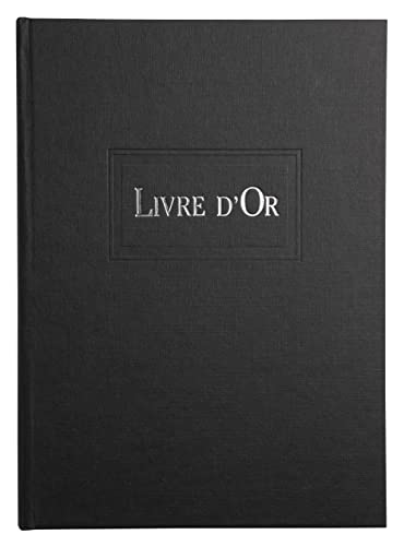 Exacompta Le Dauphin 20133D Gästebuch Außenseite und Rücken aus Leinen 21 x 17 Silberne Titelbuchstaben 96 weiße Seiten 1 Stück Farbe Schwarz Exacompta Le Dauphin 20133D Gästebuch Außenseite und Rücken aus Leinen 21 x 17 Silberne Titelbuchstaben 96 weiße Seiten 1 Stück Farbe Schwarz von Exacompta