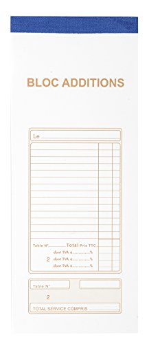 Zusatzblöcke 9,6x23cm 50 Selbstdurchschreibeblätter Zusatzblöcke 9,6x23cm 50 Selbstdurchschreibeblätter von Exacompta