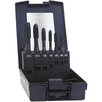 42305 Maschinengewindebohrer-Set 7teilig metrisch Rechtsschneidend din 371 hss-e Form b 1 s - Exact 42305 Maschinengewindebohrer-Set 7teilig metrisch Rechtsschneidend din 371 hss-e Form b 1 s - Exact von Exact