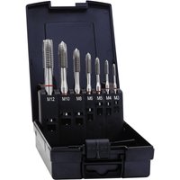 Exact - 42345 Maschinengewindebohrer-Set 7teilig metrisch Rechtsschneidend din 371 hss-e Form b 1 s von Exact