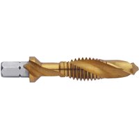 Exact - 5922 Kombigewindebohrer metrisch M4 0.7 mm Rechtsschneidend din 3126 hss 1 St. von Exact