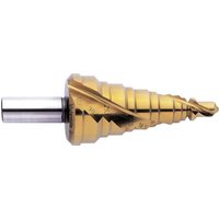 Exact 05316 HSS Stufenbohrer 7 - 30.5 mm, 7 - 32.5 mm, M12 - M32 TiAIN Gesamtlänge 96mm Zylindersch Exact 05316 HSS Stufenbohrer 7 - 30.5 mm, 7 - 32.5 mm, M12 - M32 TiAIN Gesamtlänge 96mm Zylindersch von Exact