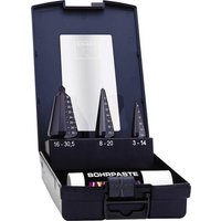 Exact 50118 Schälbohrer-Set 3teilig 3 - 14 mm, 4 - 20 mm, 16 - 30.5mm HSS TiAIN 3-Flächenschaft 1 Exact 50118 Schälbohrer-Set 3teilig 3 - 14 mm, 4 - 20 mm, 16 - 30.5mm HSS TiAIN 3-Flächenschaft 1 von Exact