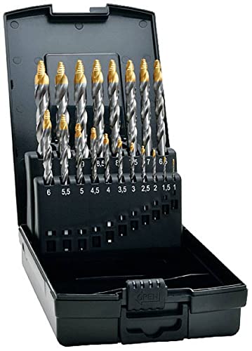 Exact 74561 HSS TIN-TIP Spiralbohrer DIN 338 1 Set Exact 74561 HSS TIN-TIP Spiralbohrer DIN 338 1 Set von Exact