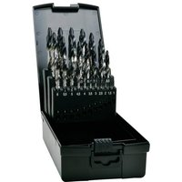 Exact 74962 TIAIN-TIP Spiralbohrer-Set 1 mm, 1.5 mm, 2 mm, 2.5 mm, 3 mm, 3.5 mm, 4 mm, 4.5 mm, 5 mm, von Exact