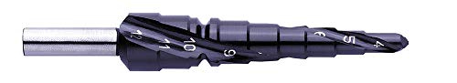 Exact 07022 Stufenbohrer Ø 4-20mm, Spiralnute, HSS, TiAlN, ROTASTOP von Exact