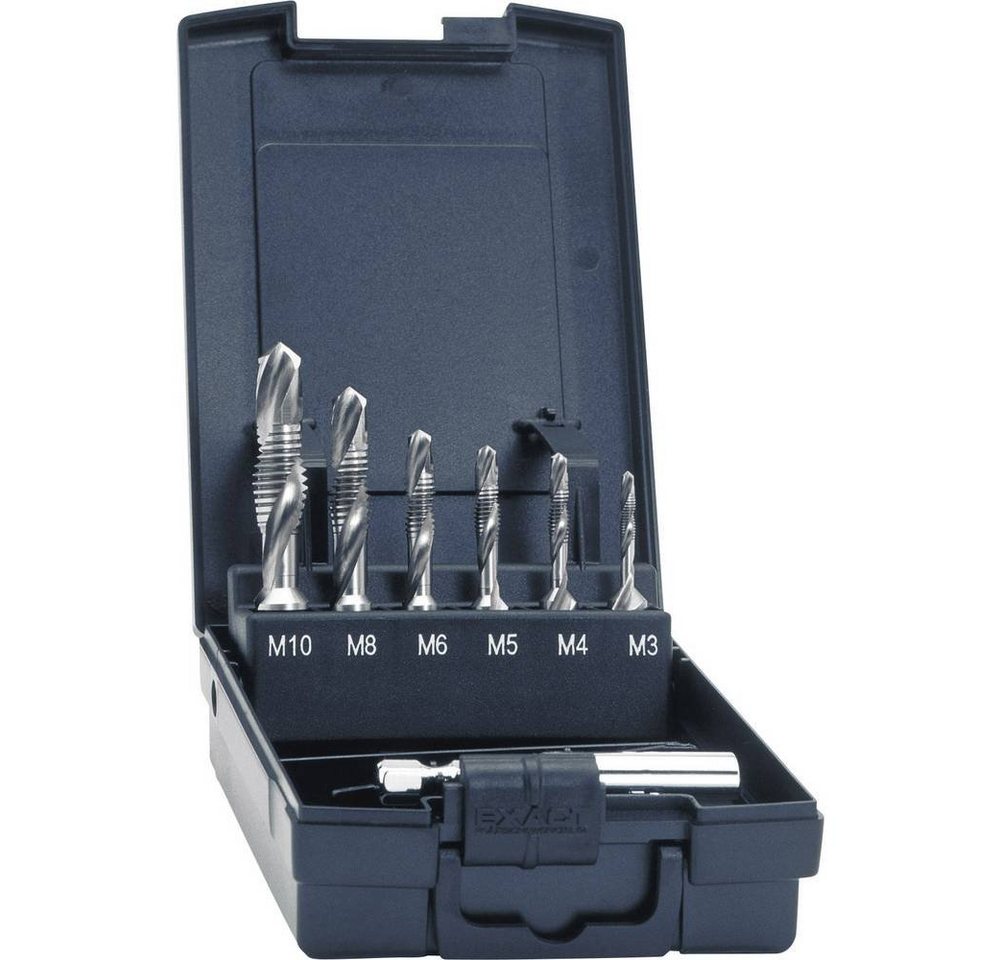 Exact Gewindebohrer HSS-Spiralbohrer-Gewinde-Bit-Satz 7tlg 05910 Exact Gewindebohrer HSS-Spiralbohrer-Gewinde-Bit-Satz 7tlg 05910 von Exact