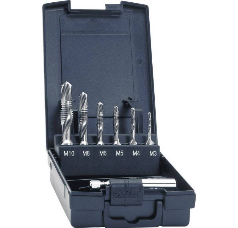 Exact Gewindebohrer HSS-Spiralbohrer-Gewinde-Bit-Satz 7tlg 05910 Exact Gewindebohrer HSS-Spiralbohrer-Gewinde-Bit-Satz 7tlg 05910 von Exact