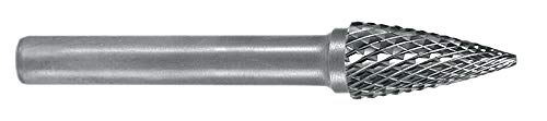 Exact Hartmetall Frässtifte, Ø 3mm, Form G Spitzborgen (SPG), HM von Exact