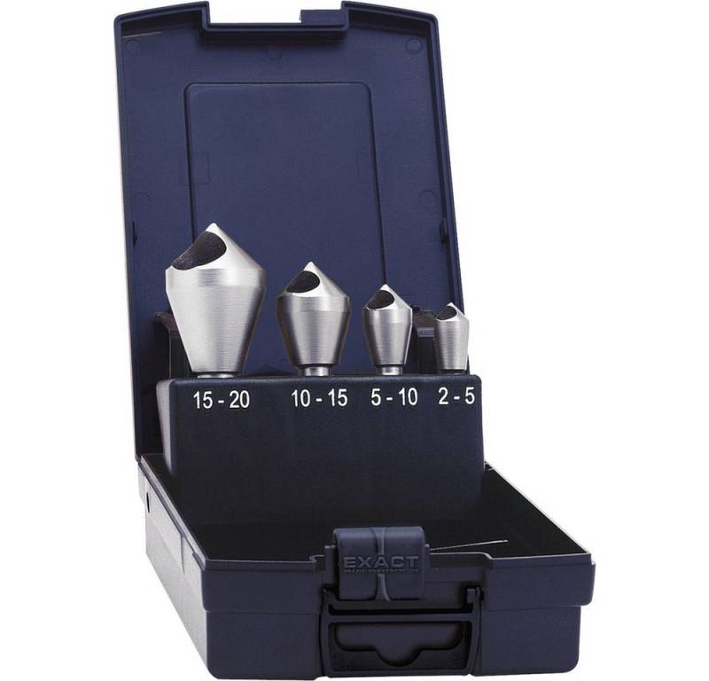 Exact Senkbohrer Exact 05426 Querlochsenker-Set 4teilig 5 mm, 10 mm, 15 mm, 20 mm HSS- von Exact