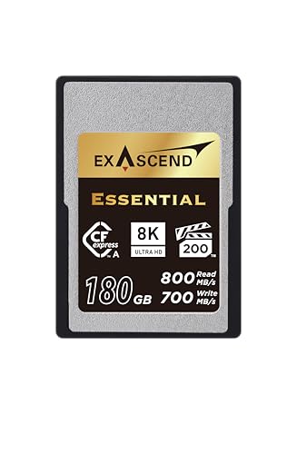 EXASCEND Cartes CF Express Type A 180 Go R800/W700 EXASCEND Cartes CF Express Type A 180 Go R800/W700 von Exascend