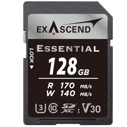 Exascend Essential UHS-I SD Card(V30) 128 GB von Exascend