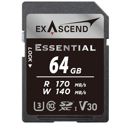 Exascend Essential UHS-I SD Card(V30) 64 GB von Exascend