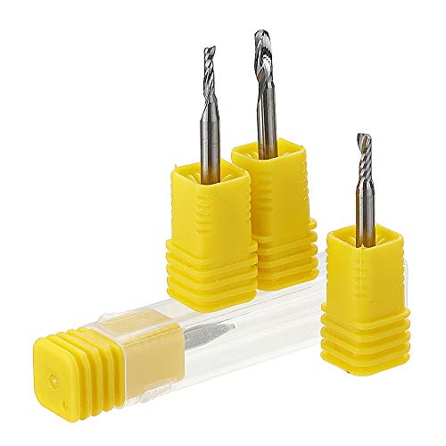 ExcLent 1/8 Zoll Schaft Single Flute Fräser 1-3.17Mm Wolfram Stahl Pcb Gravur Bit Cnc Werkzeug - 2,5 mm ExcLent 1/8 Zoll Schaft Single Flute Fräser 1-3.17Mm Wolfram Stahl Pcb Gravur Bit Cnc Werkzeug - 2,5 mm von ExcLent