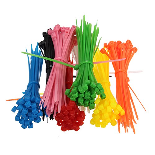ExcLent 100Pcs 3X100Mm Selbstsichernde Kabelbinder Aus Kunststoff Mit Einfarbigen Nylon-Kabelbindern - rosa ExcLent 100Pcs 3X100Mm Selbstsichernde Kabelbinder Aus Kunststoff Mit Einfarbigen Nylon-Kabelbindern - rosa von ExcLent