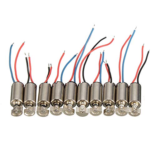 ExcLent 10Pcs 4X8Mm Dc1.5-3V Micro Coreless Motor Vibration Motor von ExcLent