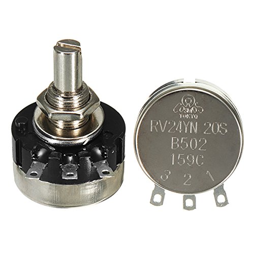 ExcLent 3 Stücke Rv24Yn20S B502 5 Karat Einzelring Carbon Film Potentiometer 2 Watt 20000 Rpm von ExcLent