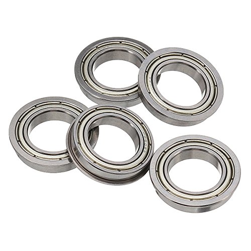 ExcLent 5Pcs F6802Zz Flansch Kugellager 15X24X5Mm Deep Groove Kugellager von ExcLent