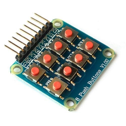 ExcLent 8 Push Button 2 X 4 Matrix Keyboard Module-Blue Koi ExcLent 8 Push Button 2 X 4 Matrix Keyboard Module-Blue Koi von ExcLent