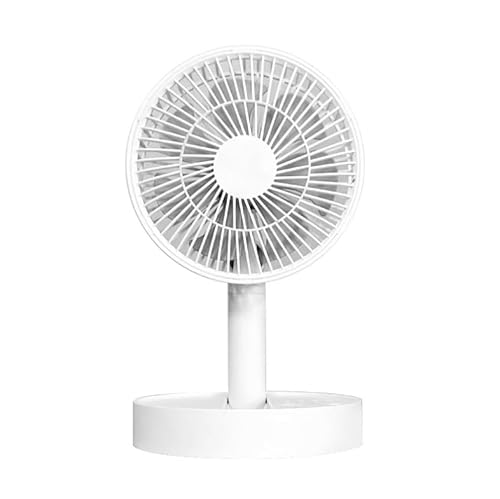 ExcLent Skalierbarer faltbarer multifunktionaler Desktop-Schüttelkopf, tragbarer USB-Ladeventilator von ExcLent