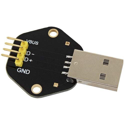 ExcLent W03 USB 2.0 Typa Zu Dip 2.54Mm 8 Pin Board Module-Black von ExcLent