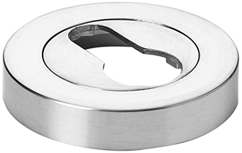 Excel Architectural DH3643-SQ Eckige Euro-Profil-Rosetten-Set, Nickel satiniert von Excel Architectural
