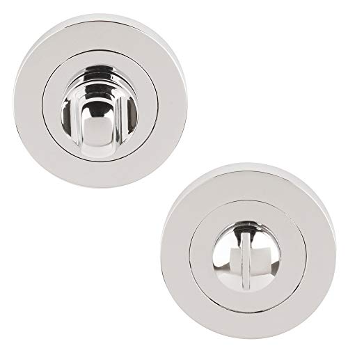 Excel Hardware Badezimmer-Schloss, poliertes Chrom von Excel Architectural