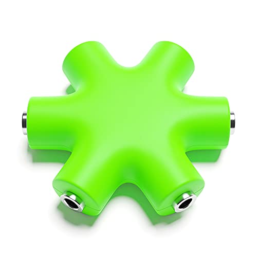 ExcelValley - Mono Patchkabel Splitter - TS 3,5mm 1/8" - Modularer Synth Eurorack [Grün] von ExcelValley
