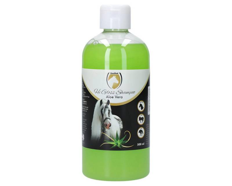 Excellent Horse Pferdebürste Hi Gloss Shampoo Aloe Vera von Excellent Horse