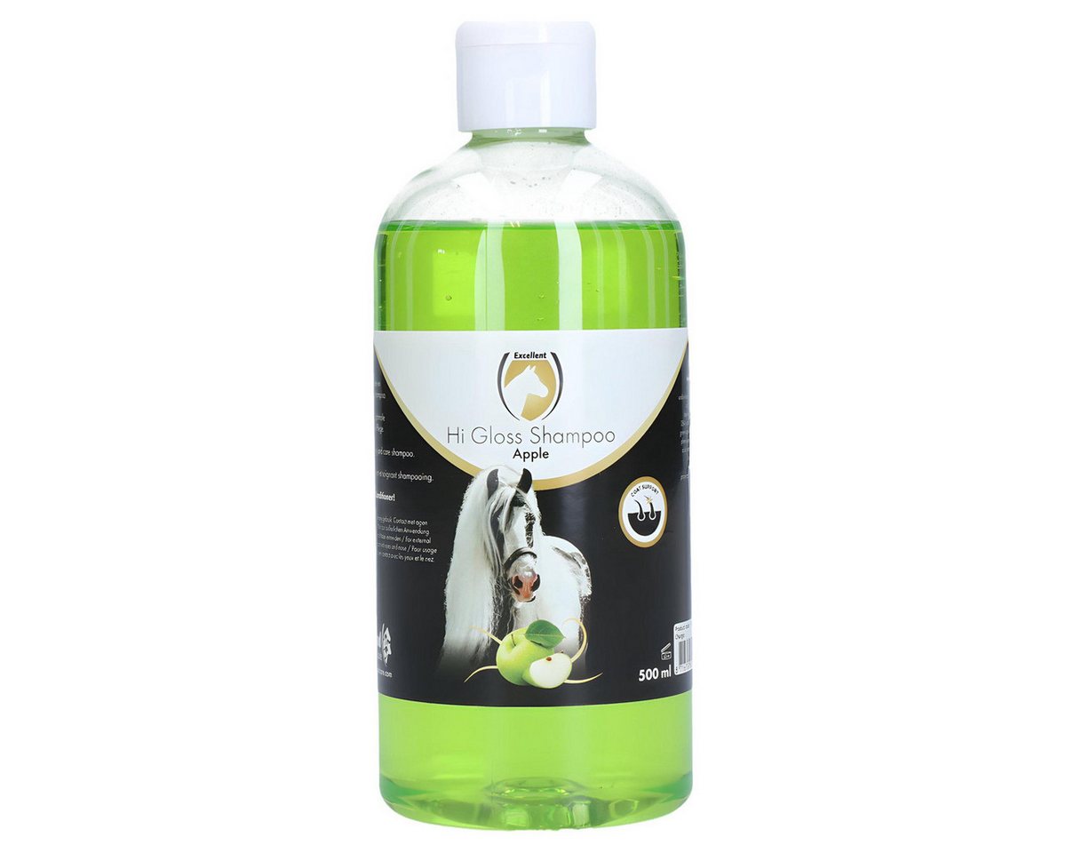 Excellent Horse Pferdebürste Hi Gloss Shampoo Apfel 500 ml von Excellent Horse