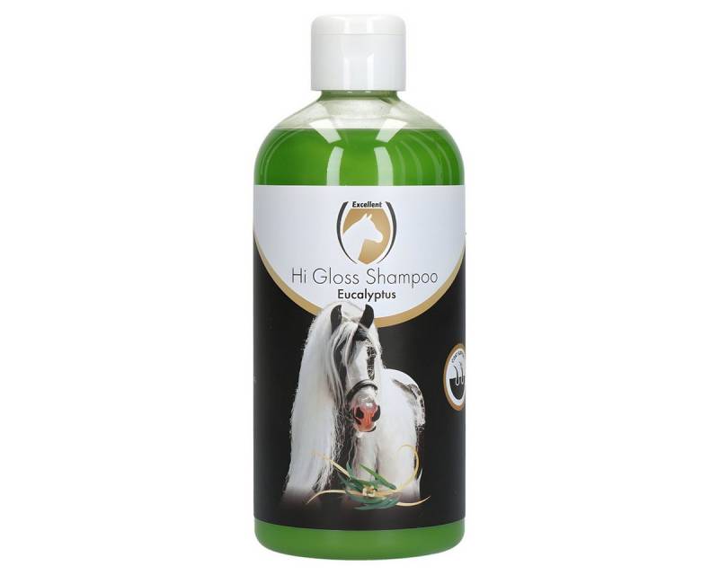 Excellent Horse Pferdebürste Hi Gloss Shampoo Eukalyptus 500 ml von Excellent Horse