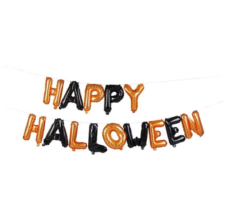 Excellent Houseware Dekofigur Folienballon - Happy Halloween - ca. 40 cm von Excellent Houseware