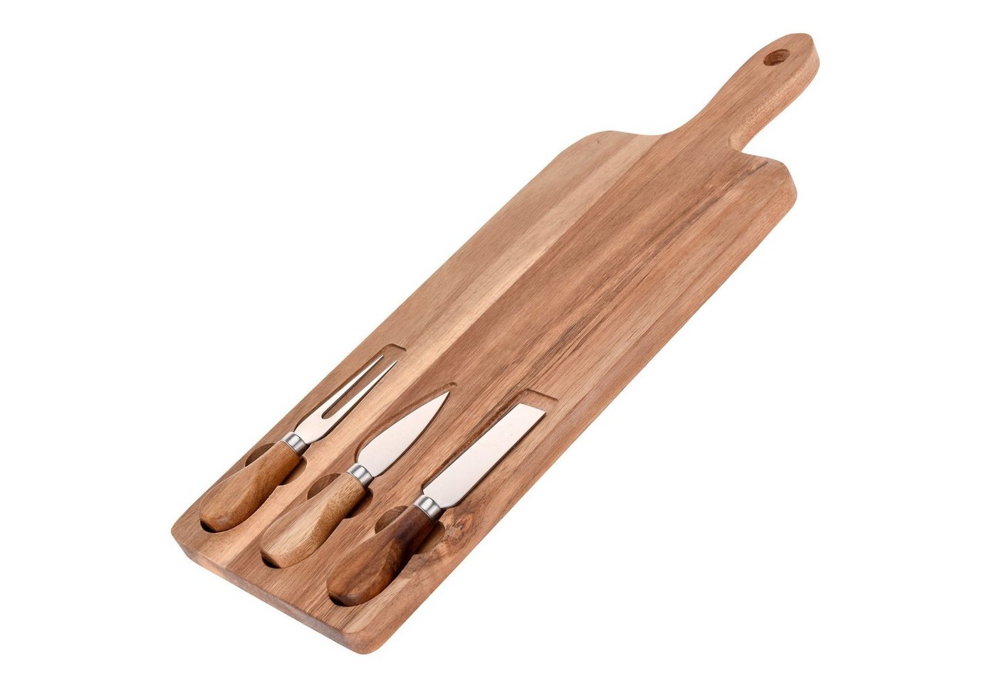 Excellent Houseware Schneidebrett, Holz, (4er-Set) von Excellent Houseware