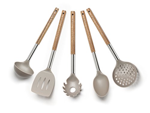 Brunch Time Küchen Zubehör 5 tlg. Set taupe Brunch Time Küchen Zubehör 5 tlg. Set taupe von Excelsa